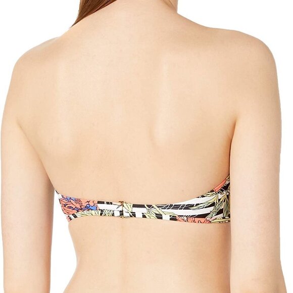 EIDON Women's Standard Lilou Molded Cup Bandeau Bikini Top Swimsuit - Picture 2 of 3